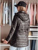 Dámská oboustranná přechodná bunda MOTOROMI černá FashionStreet TY4848