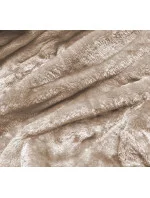 Tmavě modrá dámská zimní bunda parka se vsadkami z eko kůže (2M-21A93) Tmavě modrá dámská zimní bunda parka se vsadkami z eko kůže (2M-21A93)