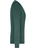 Daiber JN 658 Dámský svetr s výstřihem do V 02.0658 forest green Daiber JN 658 Dámský svetr s výstřihem do V 02.0658 forest green