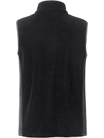 Daiber JN 856 Pánská pracovní fleecová vesta - Strong 02.0856 black/carbon