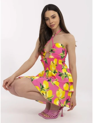 Šaty MI SK 23708.60 růžové