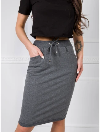 Sukně RV SD 4793 1.32 tmavě šedá Sukně RV SD 4793 1.32 tmavě šedá