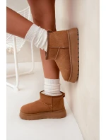 Dámské sněhule 25BT26-9147 hnědé - Sweet Shoes Dámské sněhule 25BT26-9147 hnědé - Sweet Shoes