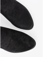 Trendy černé kotníčkové boty dámské Obcas Trendy černé kotníčkové boty dámské Obcas