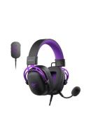 Herní sluchátka Havit H2002+U (černo-fialová)