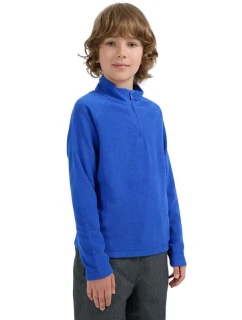 Chlapecká fleecová mikina 4F M058 cobalt 4FJWAW25UFLEM058 36S