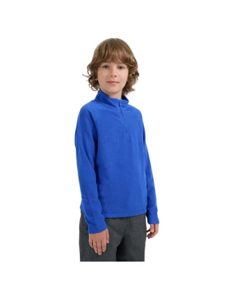 Chlapecká fleecová mikina 4F M058 cobalt 4FJWAW25UFLEM058 36S