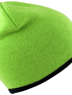 Result Headwear RC 046X Oboustranná pletená čepice 28.046X lime green/black