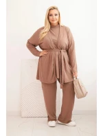 Dámský komplet Plus Size 3-dílný fango