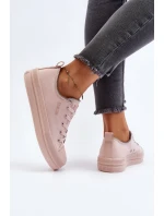 Dámské Tenisky Big Star NN274851 Růžové