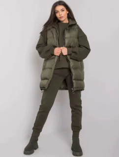 Dámská zimní komplet EM KMPL 647.00P khaki - Ex moda
