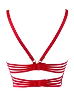 Dámská podprsenka / polokorzet V-9581 Červená - Axami Dámská podprsenka / polokorzet V-9581 Červená - Axami