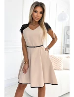 254-3 SILVIA Šaty s krajkovými vsadkami - BEACH 254-3 SILVIA Šaty s krajkovými vsadkami - BEACH