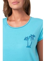 Dámské pyžamo Paleros turquise - ITALIAN FASHION