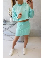 Souprava halenky se sukní mint Souprava halenky se sukní mint