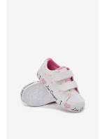 Dívčí Tenisky Na Suchý Zip Lee Cooper LCW-25-02-3264K Bílé