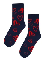 PERFECT MAN-CASUAL Valentýnské vzorované ponožky PERFECT MAN-CASUAL Valentýnské vzorované ponožky