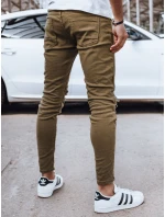 Pánské olivové džínové kalhoty FashionStreet UX4353