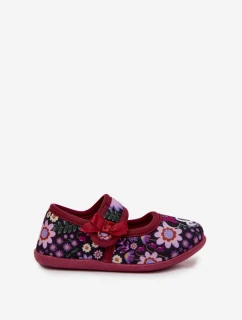 Balerínky Bačkory Pro Dívky MINNIE MOUSE Bordeaux Nomi