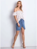 Halenka 270 BZ 111580.00X bílá růžová Halenka 270 BZ 111580.00X bílá růžová