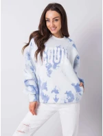 Mikina DS BL 1118.60 bílo-modrá