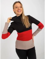 Halenka RV BZ 8465 1.02P černo-béžová