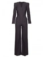 M883 Kombinéza džínového vzhledu - grafitová