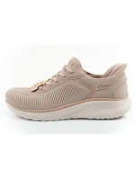 Skechers dámská sportovní obuv Bobs Squad Chaos SLIP-INS beige dámské