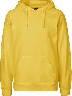 Neutral O 63101 Pánská mikina s kapucí z bio bavlny 77.6311 yellow