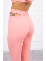 Souprava s halenkou meruňková Souprava s halenkou meruňková