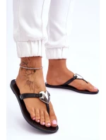 Dámské veganské žabky ZAXY JJ285031 Černá