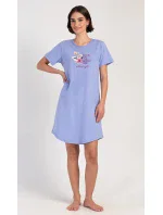 Dámská noční košile s krátkým rukávem Elizabeth Dámská noční košile s krátkým rukávem Elizabeth