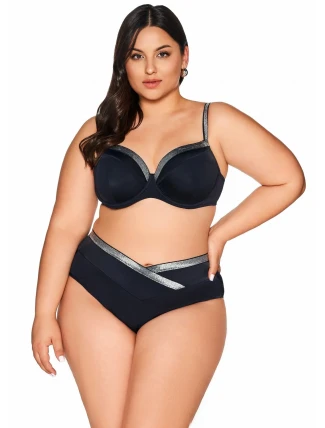 Ava SK 224 Černá plavková podprsenka s plnými košíčky