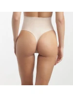 Dámská tanga s vyšším pasem DIM INVISIBLE MID WAIST THONG - DIM - tělová
