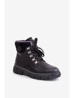 Dámské Zateplené Boty Na Zip Černé Mevanisa