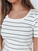 Pruhované mini šaty LINELLA white FashionStreet EY2582