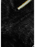 Černá oboustranná dámská bunda (h1038-01)