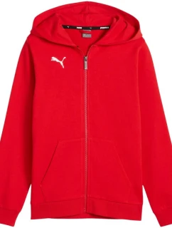 Dětská mikina Puma teamGoal Casuals Hooded red 658596 01