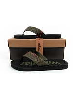 Pánské žabky Wrangler Zane Flipflop zelené žabky