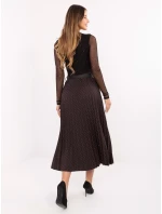 Sukně MI SD 121402.59 tmavě hnědá