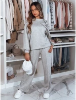 Dámská máslová souprava DRESOVA světle šedá FashionStreet AY1123