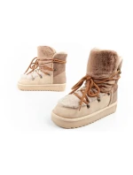 D.Franklin sněhule dámské zimní módní kožešinové zateplené hnědé béžové vysoké dámské D.Franklin sněhule dámské zimní módní kožešinové zateplené hnědé béžové vysoké dámské