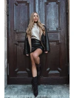 Dámské kotníkové boty na podpatku s třásněmi a žebrováním Zateplené Čokoládové Darlina