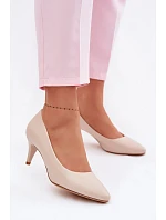 Lodičky Sergio Leone 1379 Světle béžové