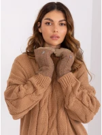 AT RK 231405 rukavice.08X tmavě lila