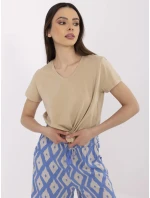 Tričko CLM TS 1639.12 beige