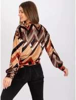 Halenka DHJ BZ 6033 1.49P černá a béžová