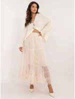 Sukně TW SD BI 883.69 béžová - FPrice Sukně TW SD BI 883.69 béžová - FPrice