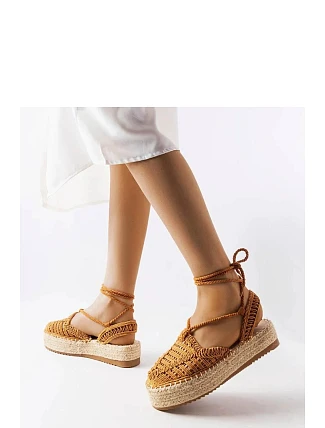 Dámské espadrilky M512 camel - Solea Dámské espadrilky M512 camel - Solea
