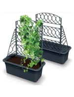 Dětský květináč BLOMA PERGOLA s šedým kamenem